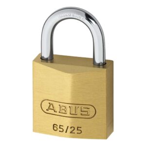 Cadenas Abus 65/25 en laiton massif avec anse en acier cémenté – Image 2