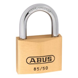 Cadenas Abus 85/50 en laiton massif à double verrouillage – Image 2