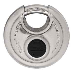 Abus Diskus Plus 20/80 | Cadenas rond en acier | S'entrouvrant sur code clé 2081 – Image 2