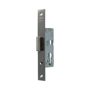 Wilka 033R serrure à pêne dormant pour cylindre avec têtière inox – Image 2