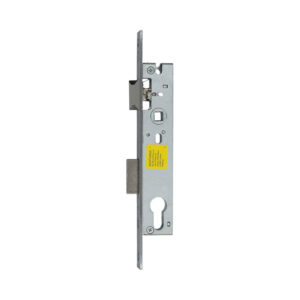 Wilka 1433 serrure à larder pour profil étroit avec entraxe 92 - Têtière inox – Image 3
