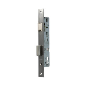 Wilka 1438 serrure pour profil étroit avec entraxe 92 - Têtière inox – Image 2