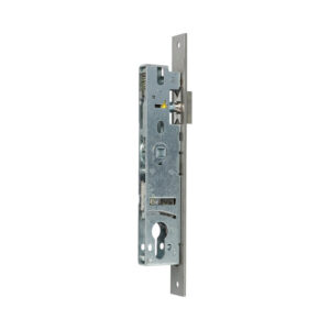 Wilka 1472 serrure à larder pour porte étroite entraxe 72 - Têtière inox – Image 2