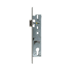 Wilka 1472 serrure à larder pour porte étroite entraxe 72 - Têtière inox – Image 3