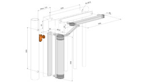 Locinox Lion | Ferme-portail – Image 3
