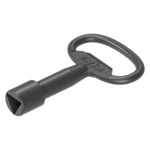 Clé EMKA 1004-24 | Triangle de 10 mm | Zamak noir
