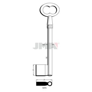 Ébauche de clé JMA 1207G