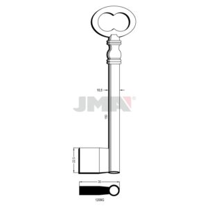 Ébauche de clé JMA 1209G