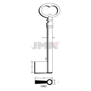 Ébauche de clé JMA 1248G