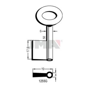 Ébauche de clé JMA 1255G