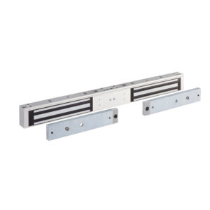 Maasland 17DSMDT | Ventouse électromagnétique double | 2 720 N | En applique | Contacts d'état et de position, temporisation et LED
