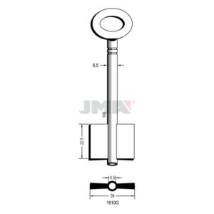Ébauche de clé JMA 1610G