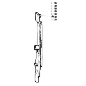Roto 212002 | Tringle de soufflet | Gamme Roto ALU 500 – Image 3