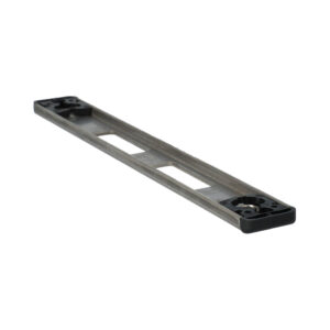 KFV gâche 3625-06-22 pour pêne crochet et pêne rond - Réversible - U22X6 - Inox – Image 2