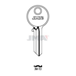 Ébauche de clé JMA 3M-1D