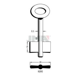 Ébauche de clé JMA 620G