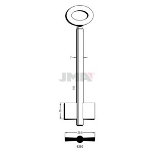 Ébauche de clé JMA 626G