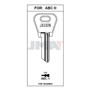 Ébauche de clé JMA ABC-1 – vue groupée
