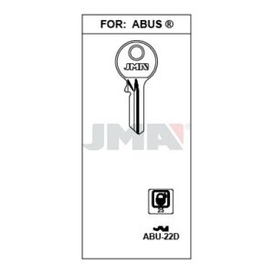 Ébauche de clé JMA ABU-22D – vue groupée