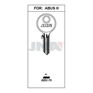 Ébauche de clé JMA ABU-79 – vue groupée