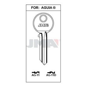 Ébauche de clé JMA AG-11D – vue groupée