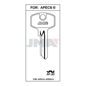 Ébauche de clé JMA AP-2D – vue groupée
