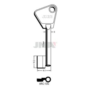 Ébauche de clé JMA ARC-13G