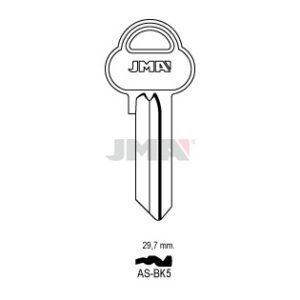 Ébauche de clé JMA AS-BK5