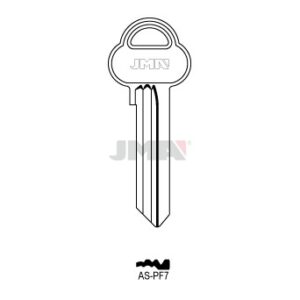 Ébauche de clé JMA AS-PF7
