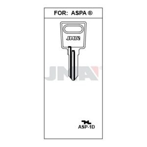 Ébauche de clé JMA ASP-1D – vue groupée
