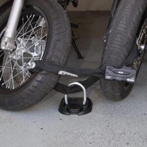 Abus Granit WBA 100 - Ancrage mur et sol pour motos et vélos