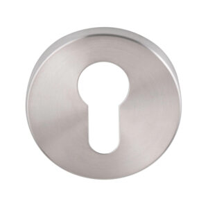 Artitec | Paire de rosaces cylindre Classe 3/4 | Avec ergots | 2 boulons inclus | Inox mat