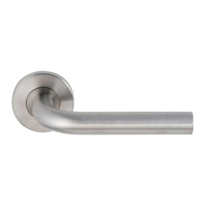 Artitec Leona KL3 | Poignée de porte sur rosace | Inox mat Classe 3