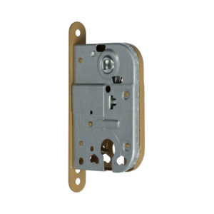 Abloy 2018 serrure pour cylindre avec têtière zinguée bouts ronds | Pêne demi-tour réversible – Image 3