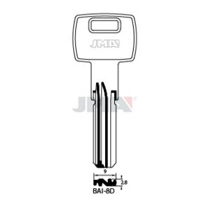 Ébauche de clé JMA BAI-8D