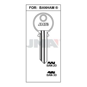Ébauche de clé JMA BAN-2D – vue groupée
