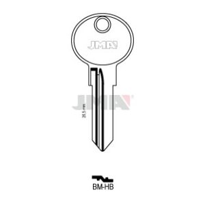 Ébauche de clé JMA BM-HB