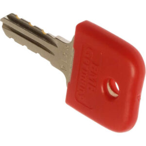 Clé passe-partout BMB MKA 2 avec capuchon rouge | Codes de clé A201 à A400