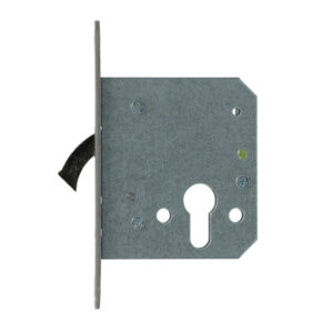 BMH serrure à crochet pour portes coulissantes | Pour cylindre PZ | Têtière inox – Image 2