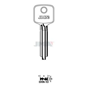 Ébauche de clé JMA BRN-1D
