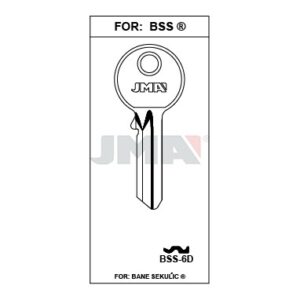 Ébauche de clé JMA BSS-6D – vue groupée