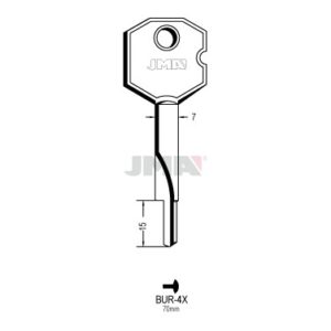 Ébauche de clé JMA BUR-4X