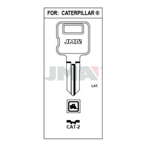 Ébauche de clé JMA CAT-2 – vue groupée