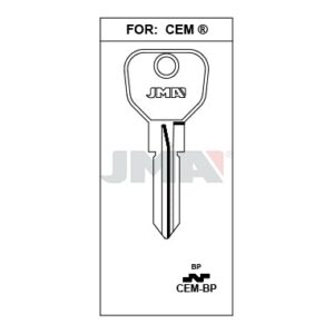 Ébauche de clé JMA CEM-BP – vue groupée