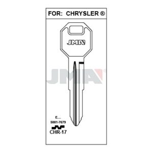 Ébauche de clé JMA CHR-17 – vue groupée