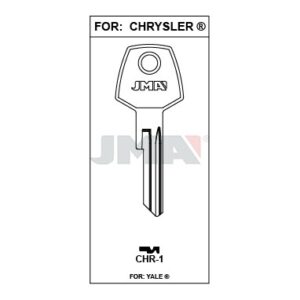 Ébauche de clé JMA CHR-1 – vue groupée