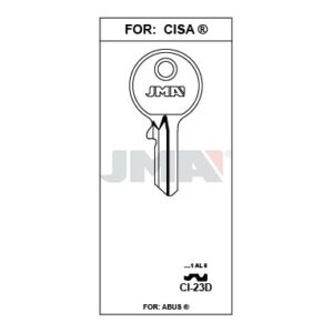 Ébauche de clé JMA CI-23D – vue groupée