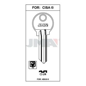 Ébauche de clé JMA CI-24 – vue groupée