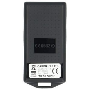 Télécommande Cardin S476 TX2 | 433,92 MHz – Image 3
