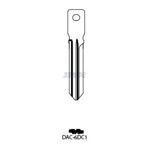 Ébauche de clé JMA DAC-6DC1